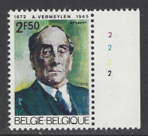 Belgique - 1972 - COB 1620 ** (MNH) - Planche 2 - 1971-1980