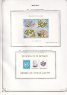 Monaco Blocs - Collection Vendue Page Par Page - Neuf * Avec Charnière -  TB - Blocks & Kleinbögen