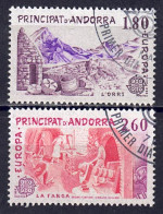 Andorra (franz. Post) 1983 - EUROPA, Nr. 334 - 335, Gestempelt / Used - Usati