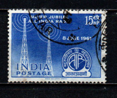 INDIA - 1961 - 25th Anniv. Of All India Radio - USATO - Oblitérés