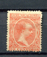 1889/1901.ESPAÑA.EDIFIL 218*.NUEVO CON FIJASELLOS(MH)..CATALOGO 180€ - Nuevos