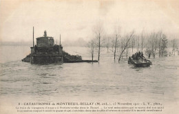 Montreuil Bellay * La Catastrophe Ferroviaire * 23 Novembre 1911 * Le Train De Voyageurs * Ligne Chemin De Fer - Montreuil Bellay