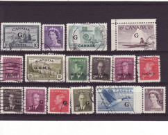 4319) Canada OHMS G Special Delivery Postmark Cancel CDS - Collections