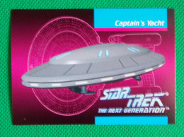 Trading Card Rigide Impel 1992 - (6,5 X 9 Cm) Star Trek - The Next Génération - Captain's Yacht - N° 111 - Star Trek