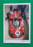 Trading Card - Americana Munich - (5,2 X 7,5 Cm) - Ferrari 512 S - N° 231 - Moteurs