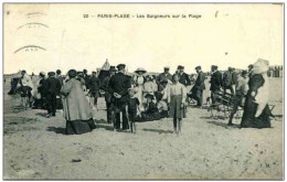 62 - PARIS PLAGE  - Les Baigneurs Sur La Plage - Le Touquet