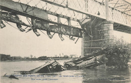 Les Ponts De Cé * La Catastrophe Ferroviaire Du 4 Août 1907 * Une Heure Après L'accident * Ligne Chemin De Fer - Les Ponts De Ce