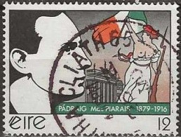 IRELAND 1979 Birth Centenary Of Patrick Pearse (patriot) - 12p. - Patrick Pearse, Liberty And GPO, Dublin FU - Usati