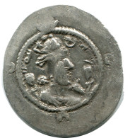 SASSANIAN KHUSRU I AD 531-579 AR Drachm Mitch-ACW.1028--1072 #AH228.45.U - Orientalische Münzen