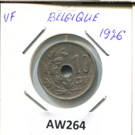 10 CENTIMES 1926 FRENCH Text BELGIUM Coin #AW264.U - 10 Centimes