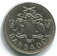 10 CENTS 1979 BARBADOS Coin #WW1167.U - Barbados