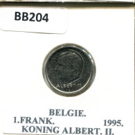 1 FRANC 1995 DUTCH Text BELGIQUE BELGIUM Pièce #BB204.F - 1 Franc
