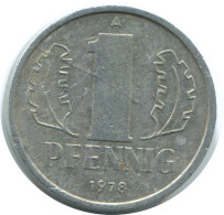 1 PFENNIG 1978 A DDR EAST GERMANY Coin #AE060.U - 1 Pfennig