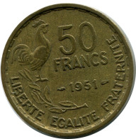 50 FRANCS 1951 FRANCE Pièce #AX879.F - 50 Francs