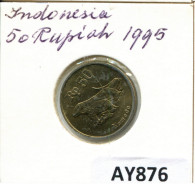 50 RUPIAH 1995 INDONESIA Coin #AY876.U - Indonésie