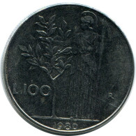 100 LIRE 1980 ITALIA ITALY Moneda #AZ401.E - 100 Lire