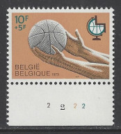 Belgique - 1973 - COB 1666 ** (MNH) - Planche 2 - 1971-1980