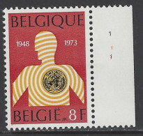 Belgique - 1973 - COB 1667 ** (MNH) - Planche 1 - 1971-1980