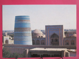 Ouzbékistan - Khiva - Minaret - R/verso - Ouzbékistan