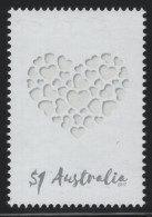 Australia 2017 MNH Sc 4583 $1 Heart Of Hearts - Mint Stamps