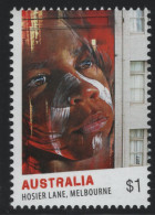 Australia 2017 MNH Sc 4624 $1 Indigenous Boy By Adnate Street Art - Mint Stamps