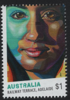 Australia 2017 MNH Sc 4625 $1 Woman By Vans The Omega Street Art - Mint Stamps