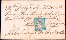 Toledo - Edi O 81 - Carta Mat Fech. Tp.II "Oropesa" - Briefe U. Dokumente