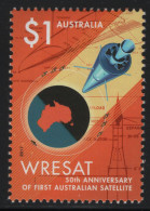 Australia 2017 MNH Sc 4678 $1 WRESAT Launch 50th Ann - Mint Stamps