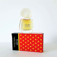 Miniatures De Parfum  FLORE  De  CAROLINA  HERRERA   EDP  4 Ml  + Boite - Miniatures Femmes (avec Boite)