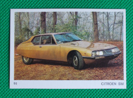 Trading Card - Americana Munich - (7,5 X 5,2 Cm) - Citroën SM - N° 91 - Auto & Verkehr