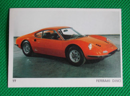 Trading Card - Americana Munich - (7,5 X 5,2 Cm) - Ferrari Dino - N° 77 - Motores