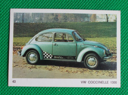 Trading Card - Americana Munich - (7,5 X 5,2 Cm) - VW Coccinelle 1300 - N° 43 - Auto & Verkehr