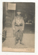 Cp, Grève Des Chemins De Fer , Gare SAINT LAZARE , Un Curieux Document De La Grève , Voyagée 1910 - Streiks