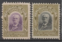 C UBA - 1910/11 - YVERT N° 157+164 ** MNH - COTE = 26.5++ EUR. - Nuovi