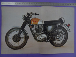 Poster BSA 441 Shooting Star Monocylindre, 4 Temps édition Motocyclisme Moto Format A3 - Motos