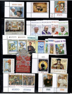 Vaticano / Vatican City 2019 Annata Completa + Booklet + Minisheet  ** MNH / VF - Annate Complete