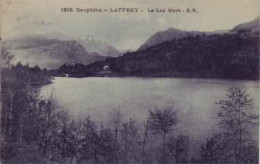 CPA 38 LAFFREY Le Lac Mort En 1927 - Laffrey