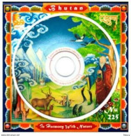 BHUTAN 2008 100 Years Of Monastry - In Harmony With Nature, Unusual 1v CD MNH, As Per Scan - Errores En Los Sellos