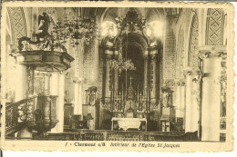 CP De Clermont Ou Clermont-sur-Berwinne ( Thimister )"  Intérieur De L'église St-Jacques " - Thimister-Clermont