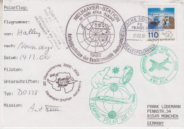 Germany Antarctic  Flight From Halley To Neumayer 14.12.2000 (KK187C) - Polar Flights