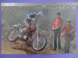 Poster Jiri STODULKA (Tchécoslovaquie) édition Motocyclisme Moto Format A3 - Motos