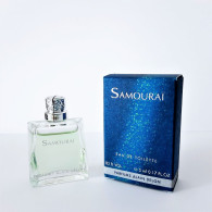 Miniatures De Parfum SAMOURAÏ  De  ALAIN  DELON   EDT   5  Ml    +  Boite - Mignon Di Profumo Uomo (con Box)