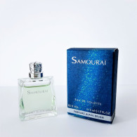 Miniatures De Parfum SAMOURAÏ  De  ALAIN  DELON   EDT   5  Ml    +  Boite - Miniaturen Flesjes Heer (met Doos)