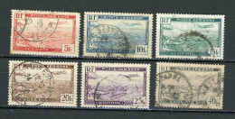 ALGERIE (RF) - POSTE AERIENNE -   N° Yt 1+2+3+4+5+6 Obli. - Poste Aérienne