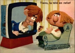 TELEVISION - VICTOR ET HORACE - Séries TV - Tiens, La Télé En Relief - Séries TV