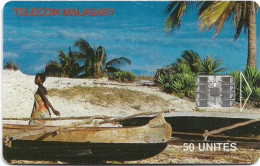 Madagascar - Telecom Malagasy - Beach Belo Sur Mer, SC7, 50Units, 200.000ex, Used - Madagascar