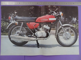 Poster KAWASAKI 500 Mach III édition Motocyclisme Moto Format A3 - Motor Bikes