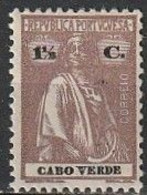 Cabo Verde, 1914 - Tipo Ceres -|- Mundifil 140 - 1 1/2 C. _  MNH** - Cap Vert