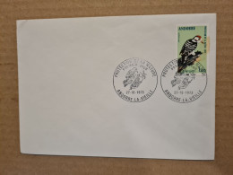 ANDORRE  LA VIEILLE FDC 1973 PROTECTION DE LA NATURE - Storia Postale