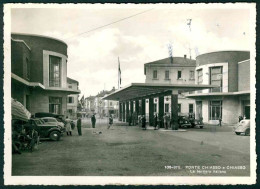 VT190 - PONTE CHIASSO E CHIASSO - LA BARRIERA ITALIANA - ANIMATA AUTO CAR 1949 - Chiasso